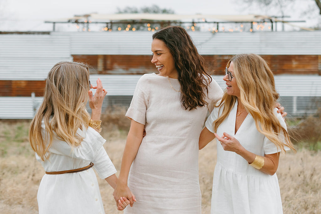 Together Segal Petite Fashion Brand Founders in Round Rock, TX at antique show 